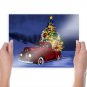 The Fastest Christmas Tree  Art Poster Print  24x18 inch