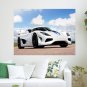 Swedish Hypercar Koenigsegg Hd  Art Poster Print  24x18 inch