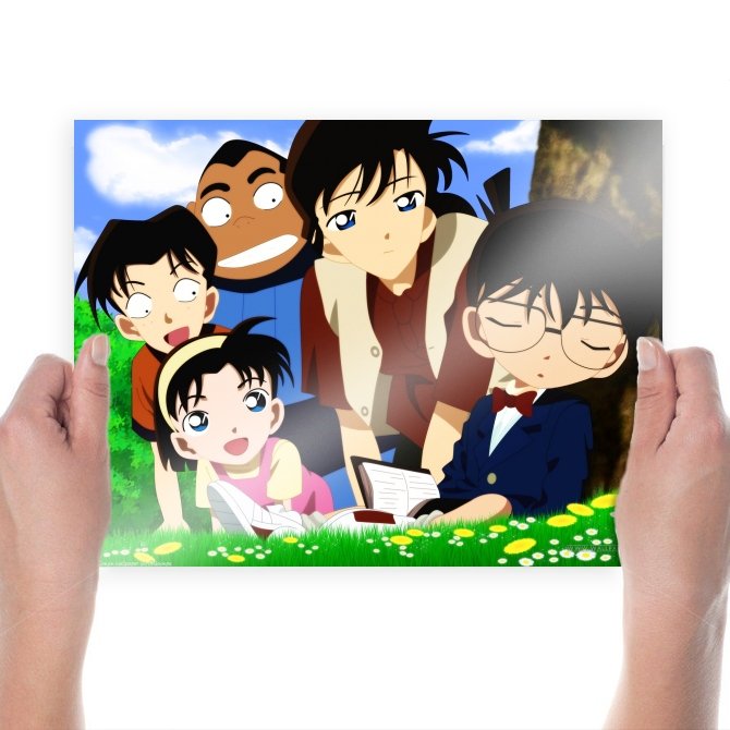 Detective Conan  Art Poster Print  24x18 inch