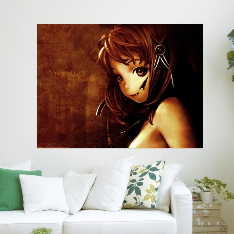 Yesterdays Gone  Art Poster Print  24x18 inch