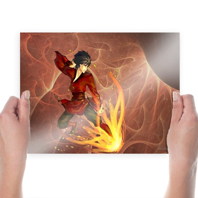 Avatar The Last Airbender   Anime  Art Poster Print  24x18 inch