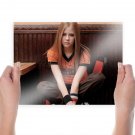 Avril Lavigne 13  Art Poster Print  24x18 inch