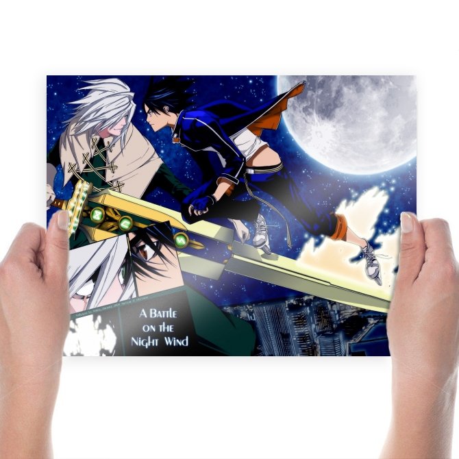 Battle Of Wind Kings  Art Poster Print  24x18 inch