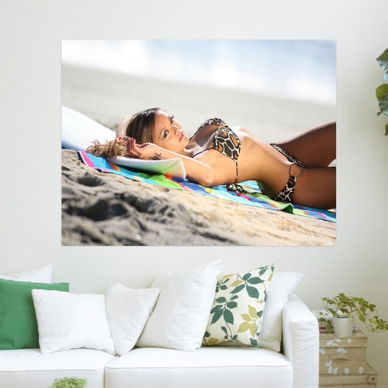 Tila Tequila  Art Poster Print  24x18 inch