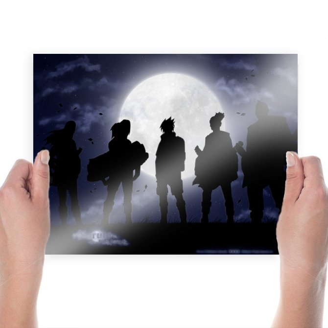 Naruto Shadow  Art Poster Print  24x18 inch