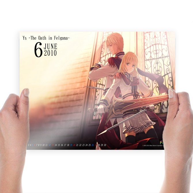 Game Calendar  Art Poster Print  24x18 inch