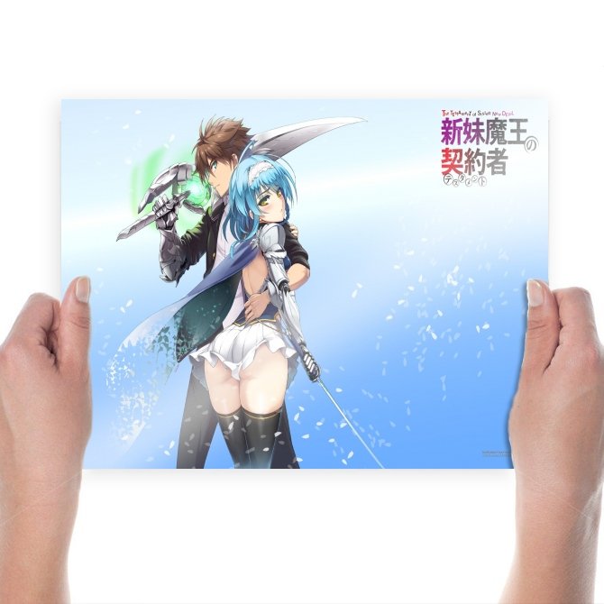 Shinmai Maou No Testament Manga  Art Poster Print  24x18 inch