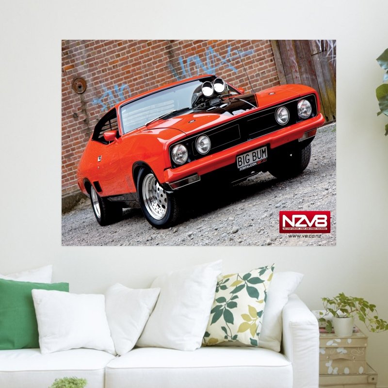Ford Falcon European  Art Poster Print  24x18 inch