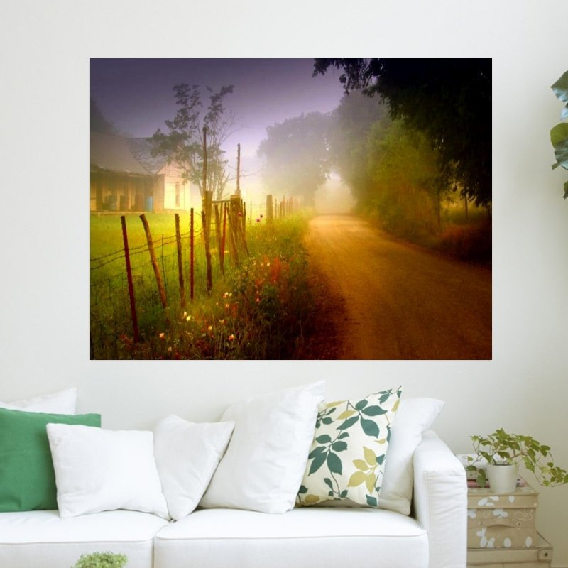 Mystery Road  Art Poster Print  24x18 inch