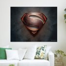 Movie Man Of Steel Walllpaper  Art Poster Print  24x18 inch