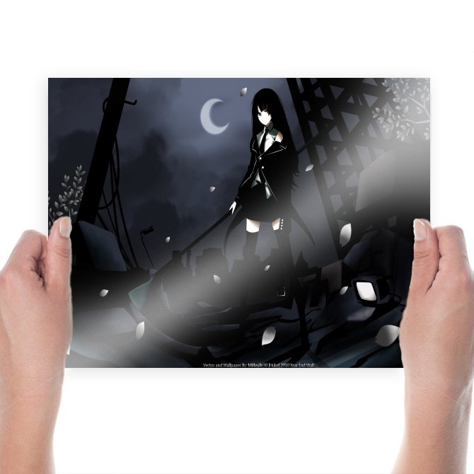 The End Where It Begins  Art Poster Print  24x18 inch