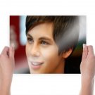 Logan Lerman  Art Poster Print  24x18 inch