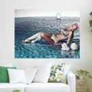 Pink World  Art Poster Print  24x18 inch