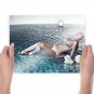 Pink World Art Poster Print 24x18 inch