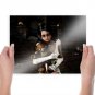 Sad Gothic Girl On The Christmas Day Art Poster Print 24x18 inch