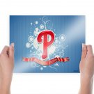 Philadelphia Phillies  Art Poster Print  24x18 inch