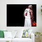 Lebron Heat Art Poster Print 24x18 inch