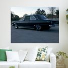 1962 Pro Street Nova  Art Poster Print  24x18 inch