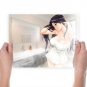 Shower Steam Art Poster Print 24x18 inch