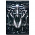 HR Giger Death Bearing Machine Art Poster Print 32x24