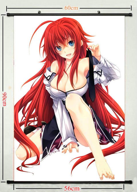 High School DxD Rias Gremory Sexy Anime Girl Poster Wall 32x24