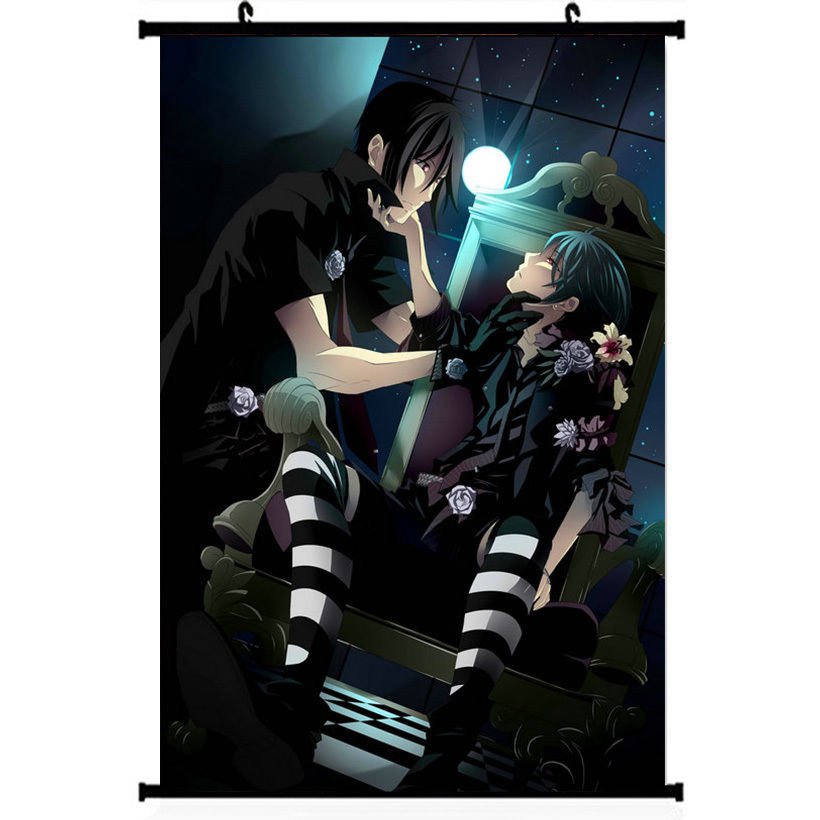Black Butler 2 Anime Art Poster Wall Ciel Phantomhive 32x24
