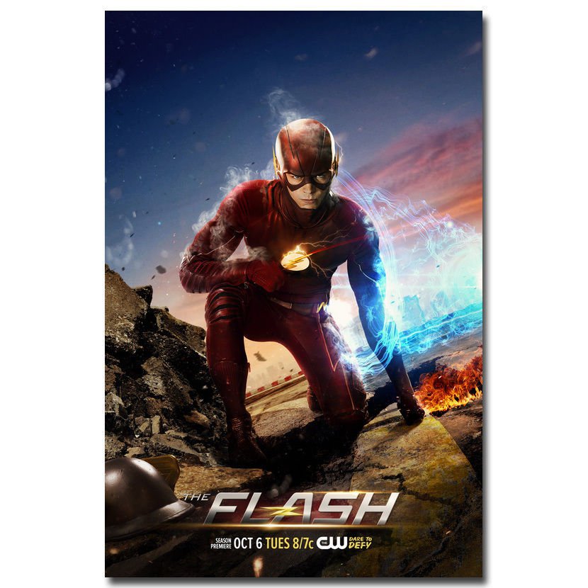 The Flash Season 2 TV Series Art Wall Poster Room Decor 32x24