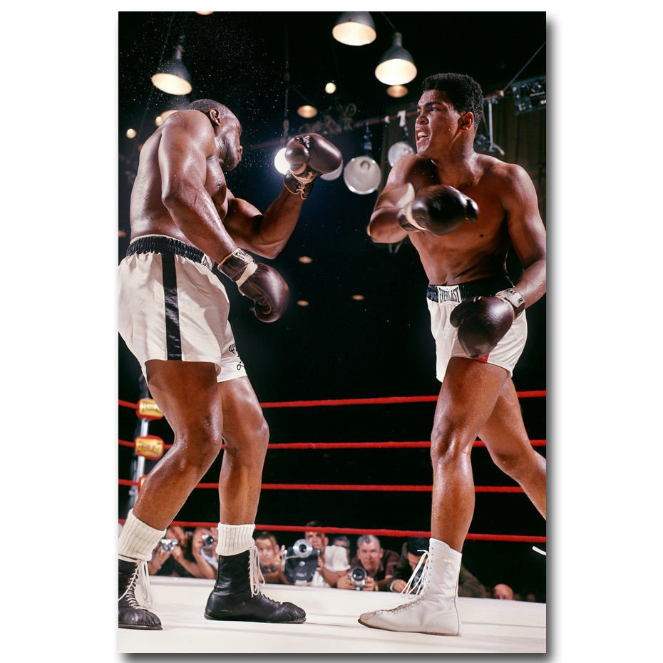Muhammad Ali Boxer Motivational Poster Print 32x24