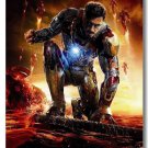 Superhero Iron Man Movie Art Poster Tony Stark 32x24