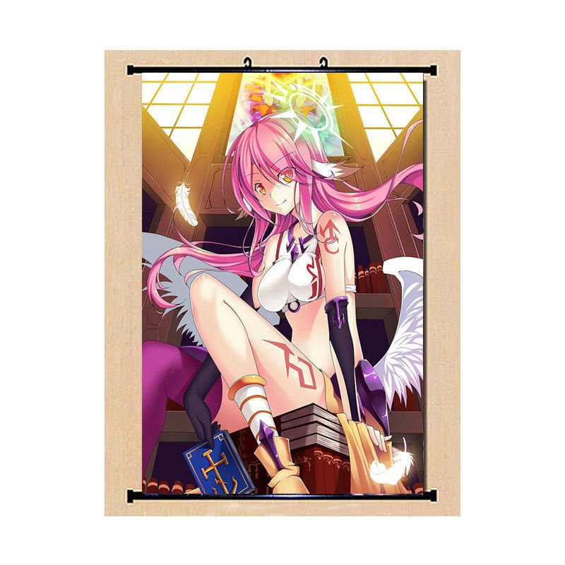 No Game No Life Jibril Sexy Anime Girls Poster Wall 32x24