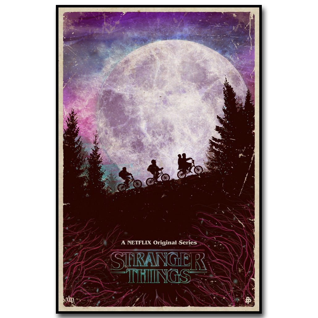 Stranger Things New TV Series Art Poster 32x24