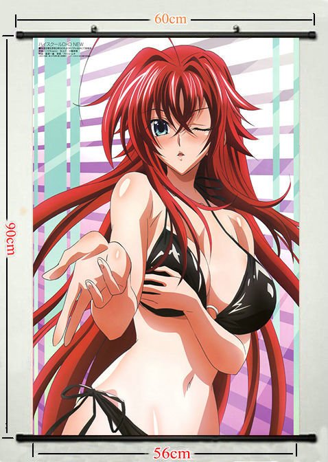 High School DxD Rias Gremory Sexy Anime Girls Poster Wall 32x24