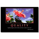 QUALITY Motivational Quotes Art Poster 32x24