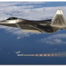 F 22 Raptor Aircraft Fighter Jet Art Poster Military Fans 32x24