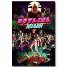 Hotline Miami Hot Game Poster 32x24