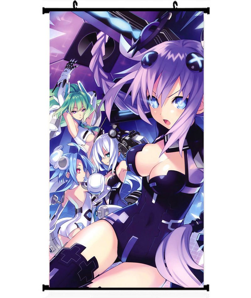 Hyperdimension Neptunia Purple Heart Game Wall Poster 32x24
