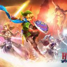 The Legend Of Zelda 25th Anniversary Game Art Poster Hyrule Warriors 32x24