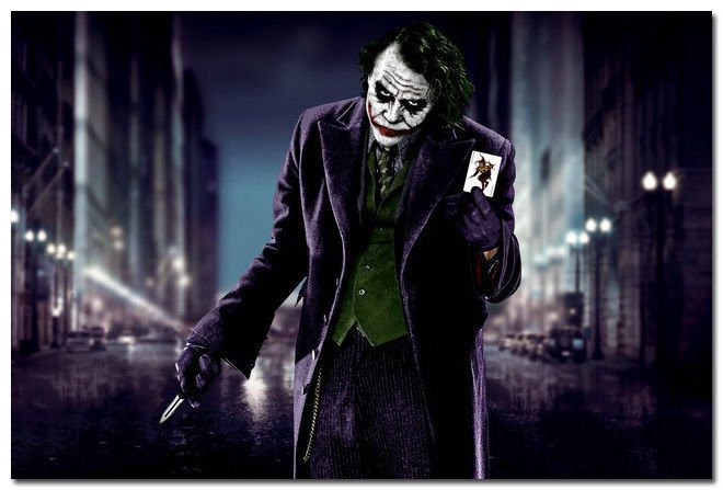 Batman Joker Arkham City Knight Game Art Wall Poster 32x24