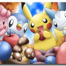 Pokemon Go Pikachu Anime Art Poster Pictures 32x24