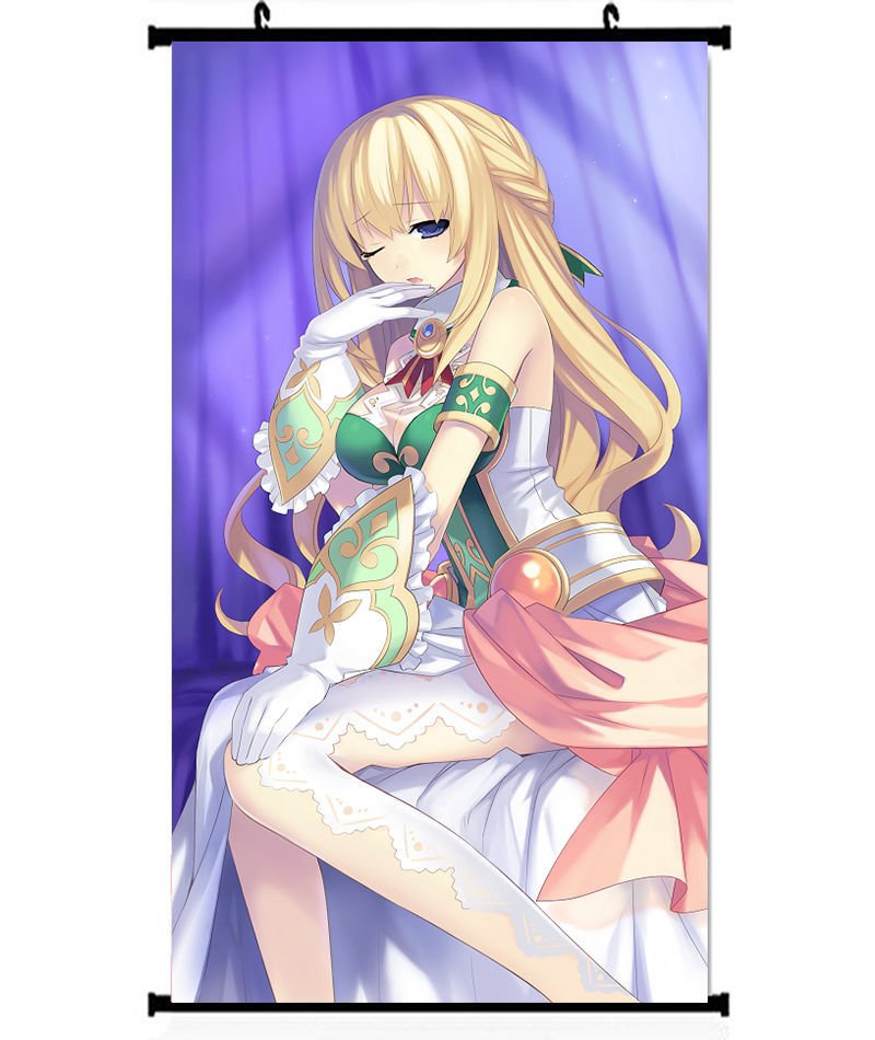 Hyperdimension Neptunia Vert Game Wall Poster 32x24