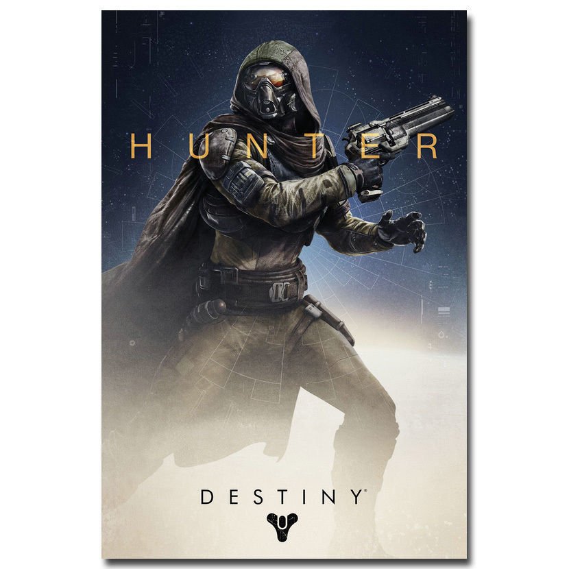 Hunter Hot Game Destiny Wall Poster Home Wall Decor 32x24