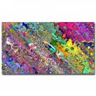 Psychedeli C Trippy Abstract Art Poster Miscellaneous Color 32x24