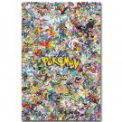 Pokemon Pikachu Anime Art Poster Pictures 32x24