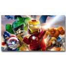 Lego Movie The Avengers Superheroes Poster Hulk Iron Man Thor 32x24