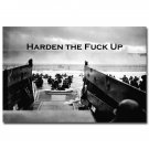 Harden Military Motivational Quotes Poster Home Decor 32x24