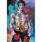 Rocky Balboa Motivational Movie Poster Art Prints 32x24