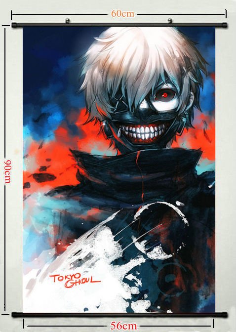 Tokyo Ghoul Anime Poster Wall Living Room Decoration 32x24