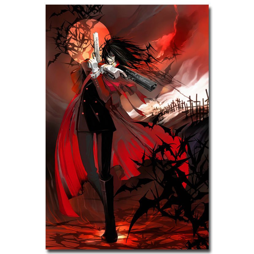HELLSING Vampire Poster Alucard 32x24
