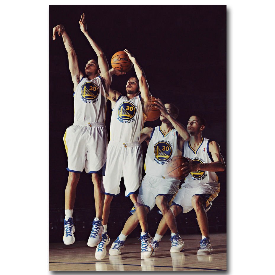 Stephen Curry Golden State Warriors Basketball Poster 32x24