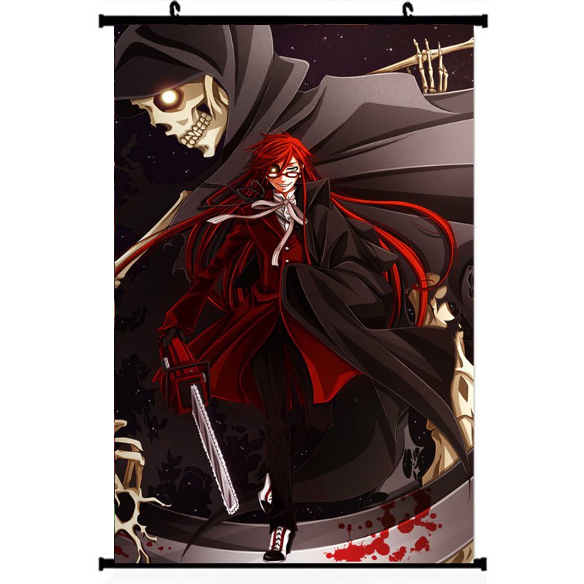 Black Butler 2 Anime Art Poster Wall Ciel Phantomhive 32x24